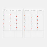 Hobonichi - Agenda Techo 2027 Cousin Book A5 en inglés | Hobonichi Techo 2027 English Cousin Book [A5 size/Daily/Jan…