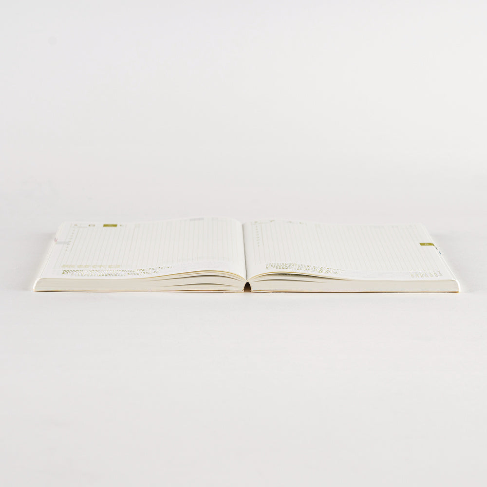 Hobonichi - Agenda Techo 2027 Cousin Book A5 en inglés | Hobonichi Techo 2027 English Cousin Book [A5 size/Daily/Jan…
