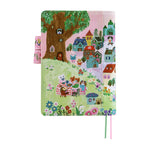 Hobonichi - Funda A5 Cousin | Yumi Kitagishi: White Cat Village · detalle 2