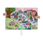 Hobonichi - Funda A5 Cousin | Yumi Kitagishi: White Cat Village · detalle 3