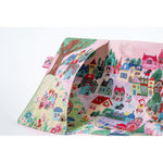 Hobonichi - Funda A5 Cousin | Yumi Kitagishi: White Cat Village · detalle 6