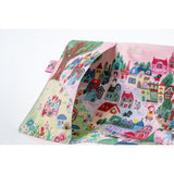 Hobonichi - Funda A5 Cousin | Yumi Kitagishi: White Cat Village · detalle 6