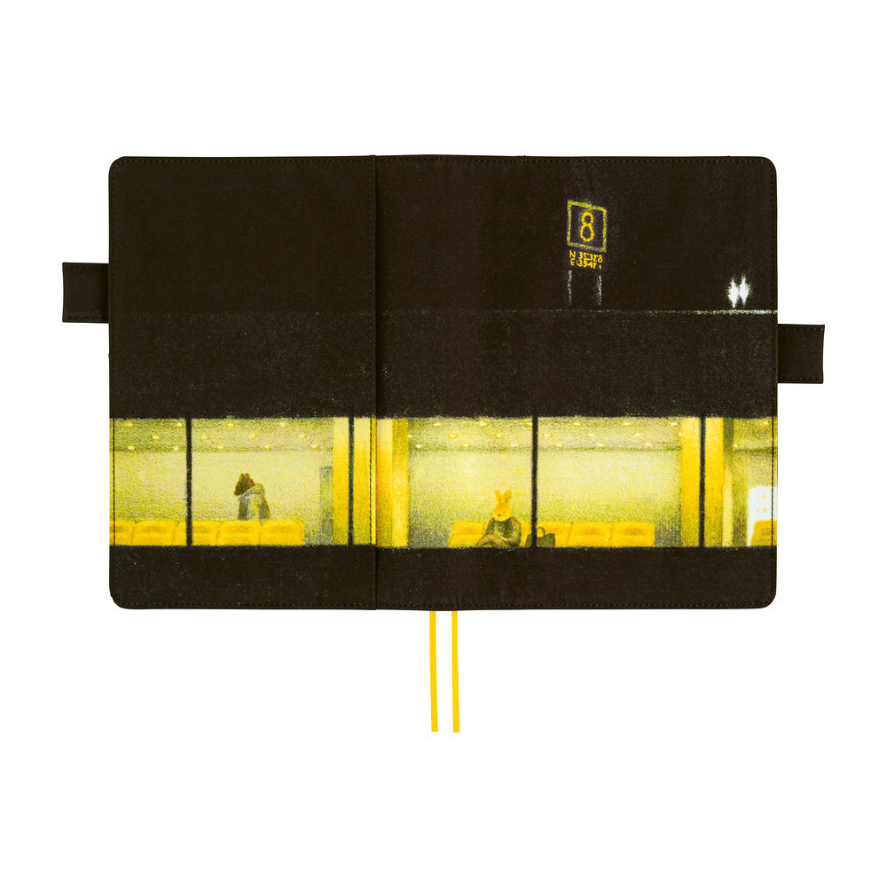 Hobonichi - Funda A5 Cousin | Akiko Miyakoshi: An Airport at Night · detalle 3