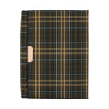 Hobonichi - Funda A5 Cousin | Tragen: Bitter Plaid · detalle 2