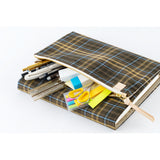 Hobonichi - Funda A5 Cousin | Tragen: Bitter Plaid · detalle 6