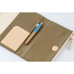 Hobonichi - Funda A5 Cousin | Tragen: Bitter Plaid · detalle 7