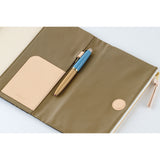 Hobonichi - Funda A5 Cousin | Tragen: Bitter Plaid · detalle 7