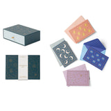 Designworks – Set de 16 Tarjetas de felicitación | Celestial Notecards