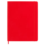 Moleskine - Cuaderno Classic XL 19x25 cm Soft Cover | Red