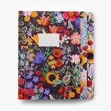 Rifle Paper Co. - Stitched Notebooks Set de 3 Cuadernos | Hojas con Líneas | Blossom