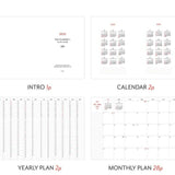 Iconic - The Planner L 2025 Monthly Planner | Nov 24 - Dec 25 | Cream Mint