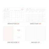 Iconic - Brilliant Weekly Planner 2026 Agenda Semanal | Dic 25 - Dic 26 | Fairy Pink