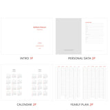 Iconic - Brilliant Weekly Planner 2026 Agenda Semanal | Dic 25 - Dic 26 | Fairy Pink