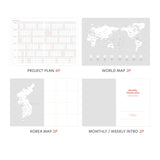 Iconic - Brilliant Weekly Planner 2026 Agenda Semanal | Dic 25 - Dic 26 | Fairy Pink