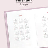 Iconic - The Planner L 2025 Agenda Mensual | Nov 24 - Dic 25 | Cream Mint