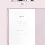 Iconic - The Planner L 2025 Agenda Mensual | Nov 24 - Dic 25 | Cream Mint