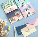 Midori - Letter Set 924 Die-cut | Cat
