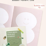 Iconic - Bubbly Diary Diary 2025 January - Dec | Weekly | Cream Mint 