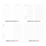 Iconic - Solitude Diary 2026 Agenda Semanal | Dic 25 - Dic 26 | French Navy