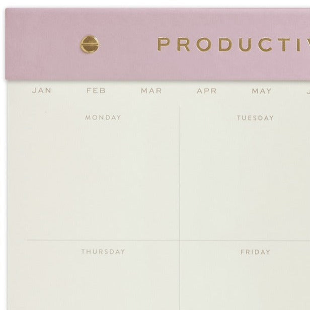 Designworks Ink Productivity Planner - Lilac | Planificador Semanal