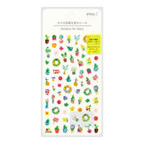 Midori - Stickers for diary Daily records | Flowers