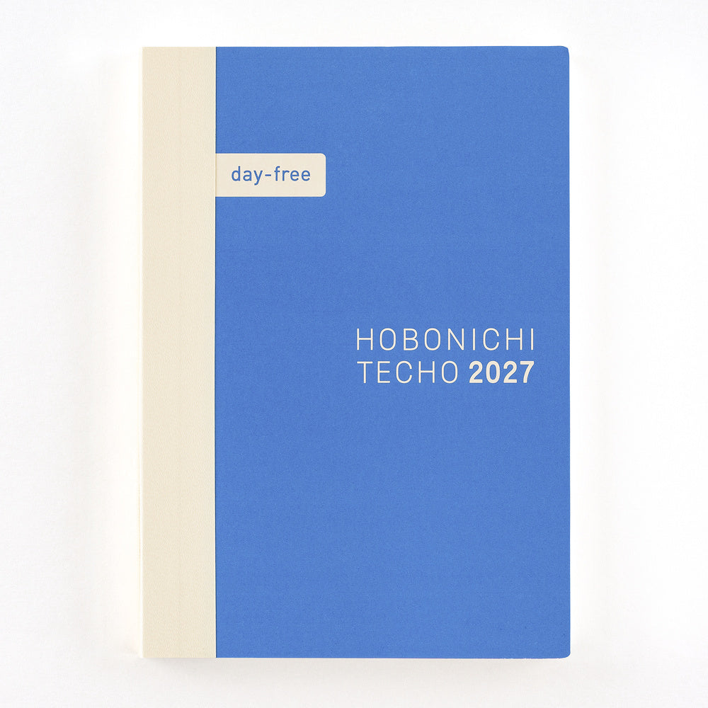 Hobonichi - Agenda Day-Free 2027 A6 en japonés | Mensual y cuaderno · detalle 4
