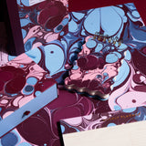 DesignWorks Ink – Marble Wavy Bloc de notas - Burgundy Sky – vista 6