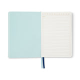 DesignWorks Ink – Marble Soft Cover Cuaderno - Teal – vista 4
