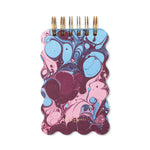 DesignWorks Ink – Marble Wavy Bloc de notas - Burgundy Sky – vista 4