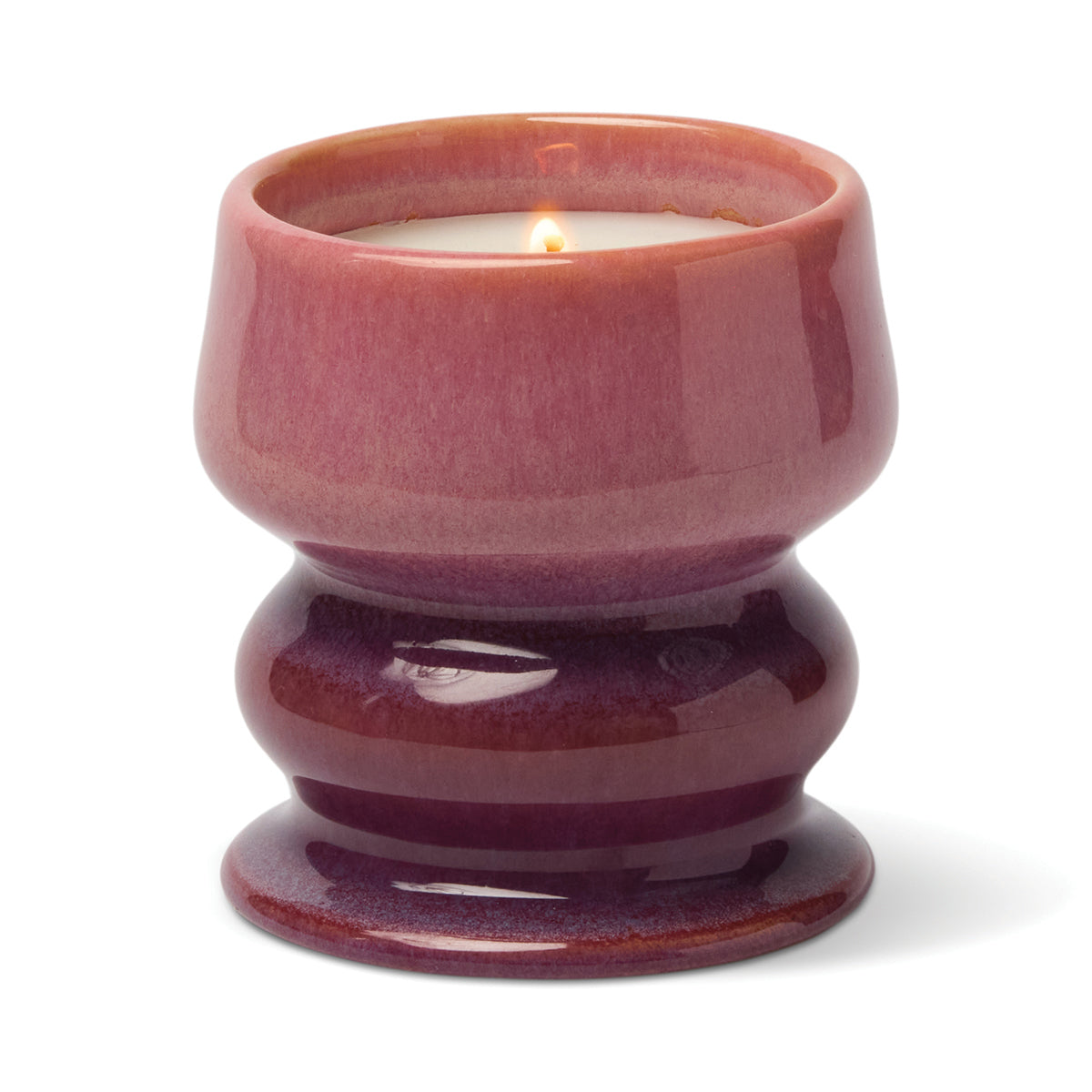 Paddywax – Vela Aromática Melt de Cerámica 8.5oz/240g | Ombre Purple/Pink - Wild Fig & Cedar – imagen 3
