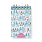 DesignWorks Ink – A Dopo Twin Wire Bloc de notas - Blue Cheetahs