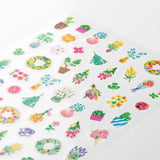 Midori - Stickers for diary Daily records | Flowers