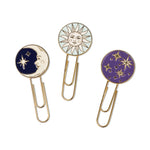 Designworks Ink - Set de 3 Paperclips | Celestial