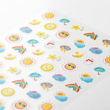 Midori - Stickers for diary Daily records | Weather