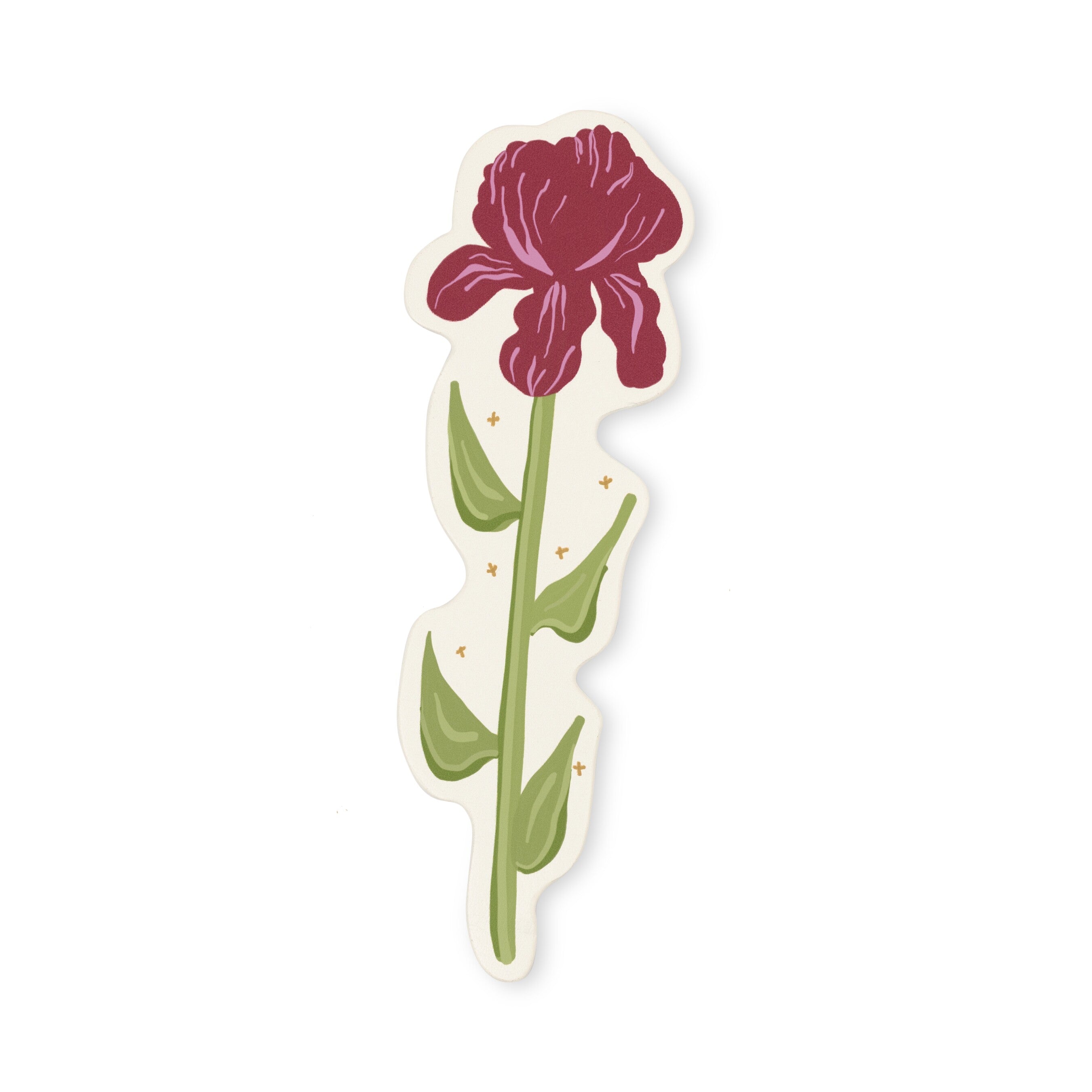 DesignWorks Ink – Framed Floral Marcapáginas - Iris – vista 2
