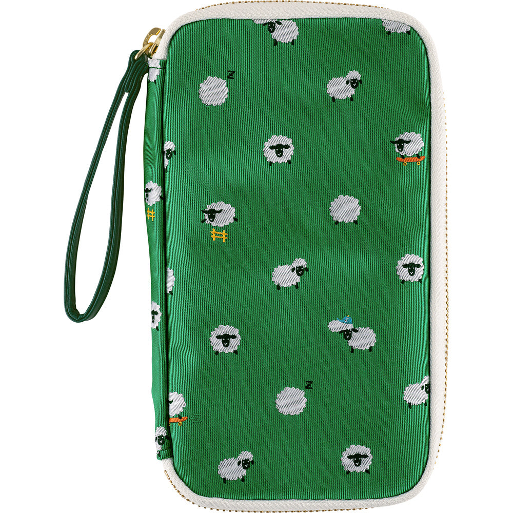 Hobonichi - Small Drawer Pouch | Bow & Tie: Sheep Sheep Sheep