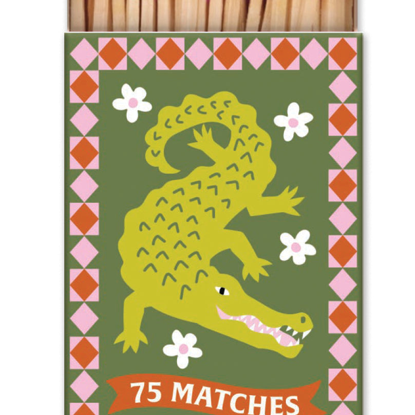 Paddywax – Cerillas A Dopo 75 uds | Crocodile – imagen 1