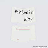 Hobonichi - Set de tarjetas letterpress | ONE PIECE magazine: Vivre Card & Treasure Tab · detalle 4