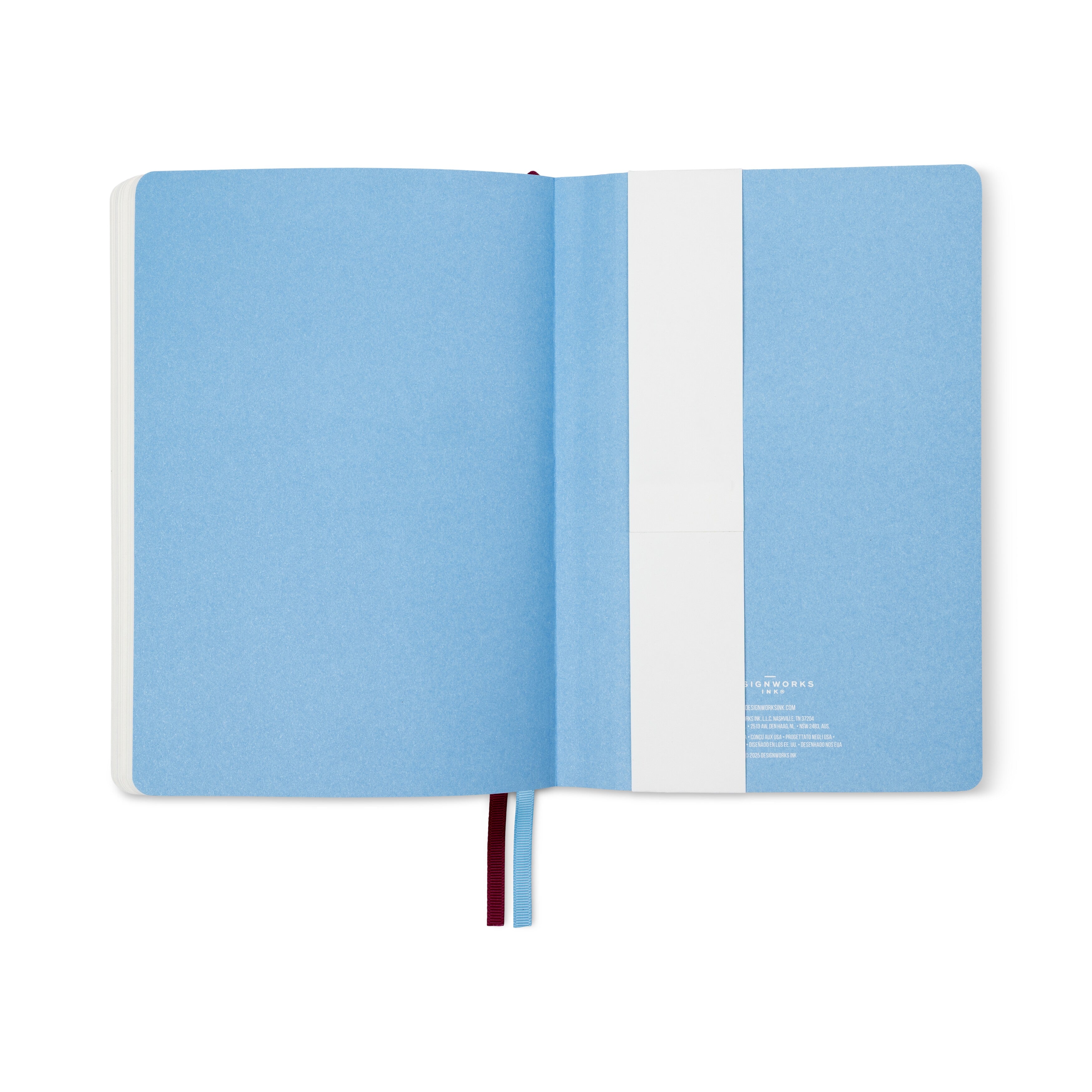 DesignWorks Ink – Marble Soft Cover Cuaderno - Burgundy Sky – vista 8