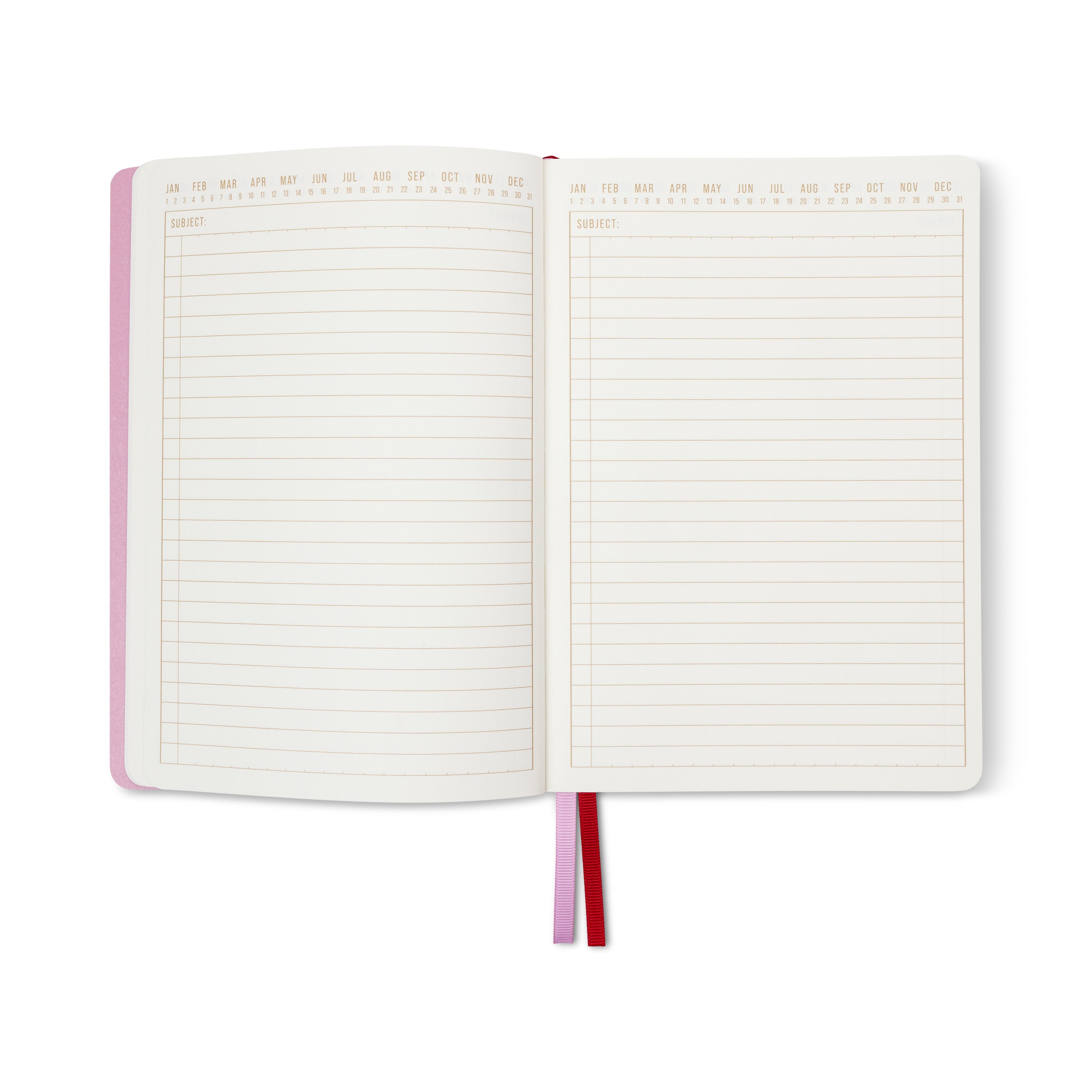 DesignWorks Ink – Marble Soft Cover Cuaderno - Cherry Peach – vista 3