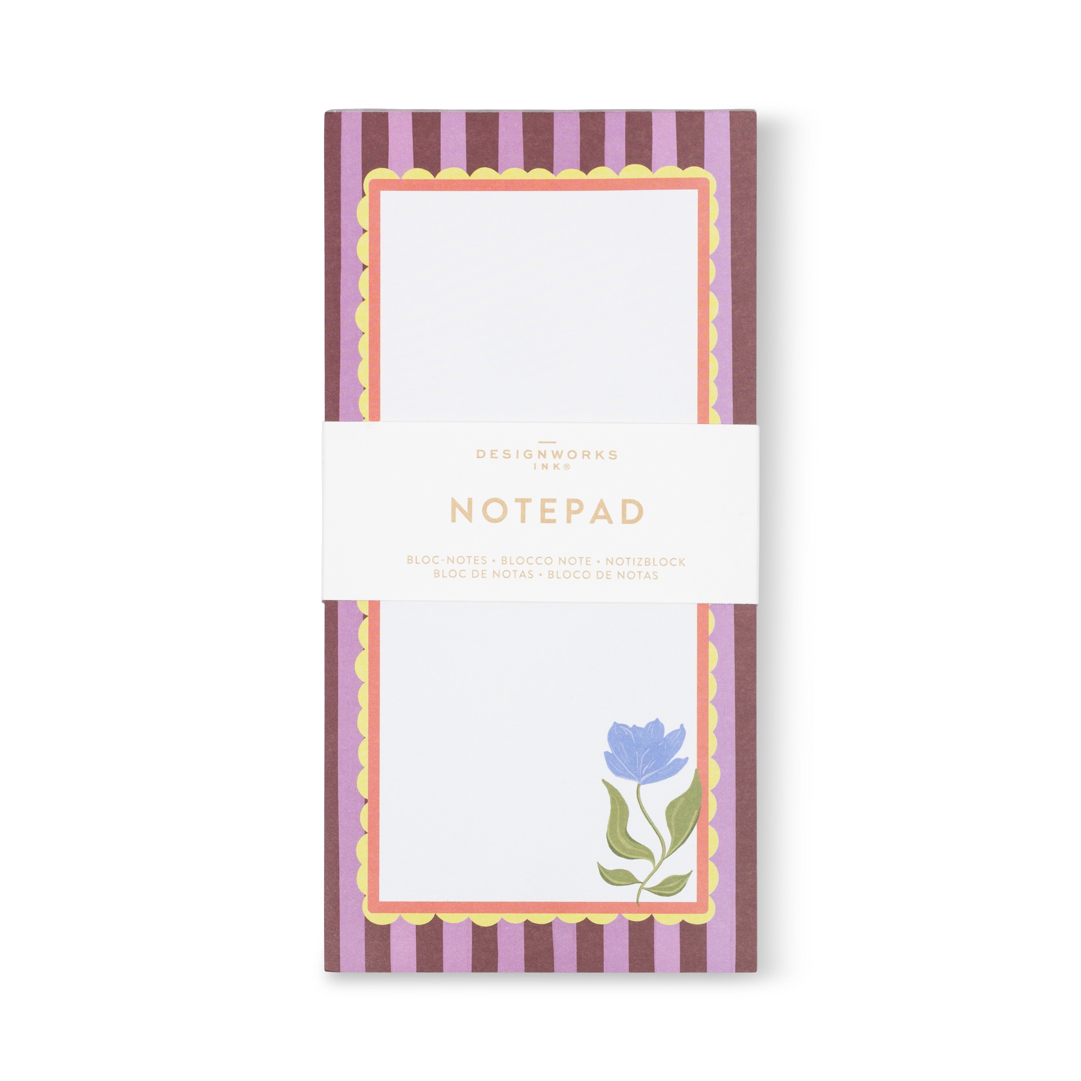 DesignWorks Ink – Framed Floral Bloc de lista - Magnolia