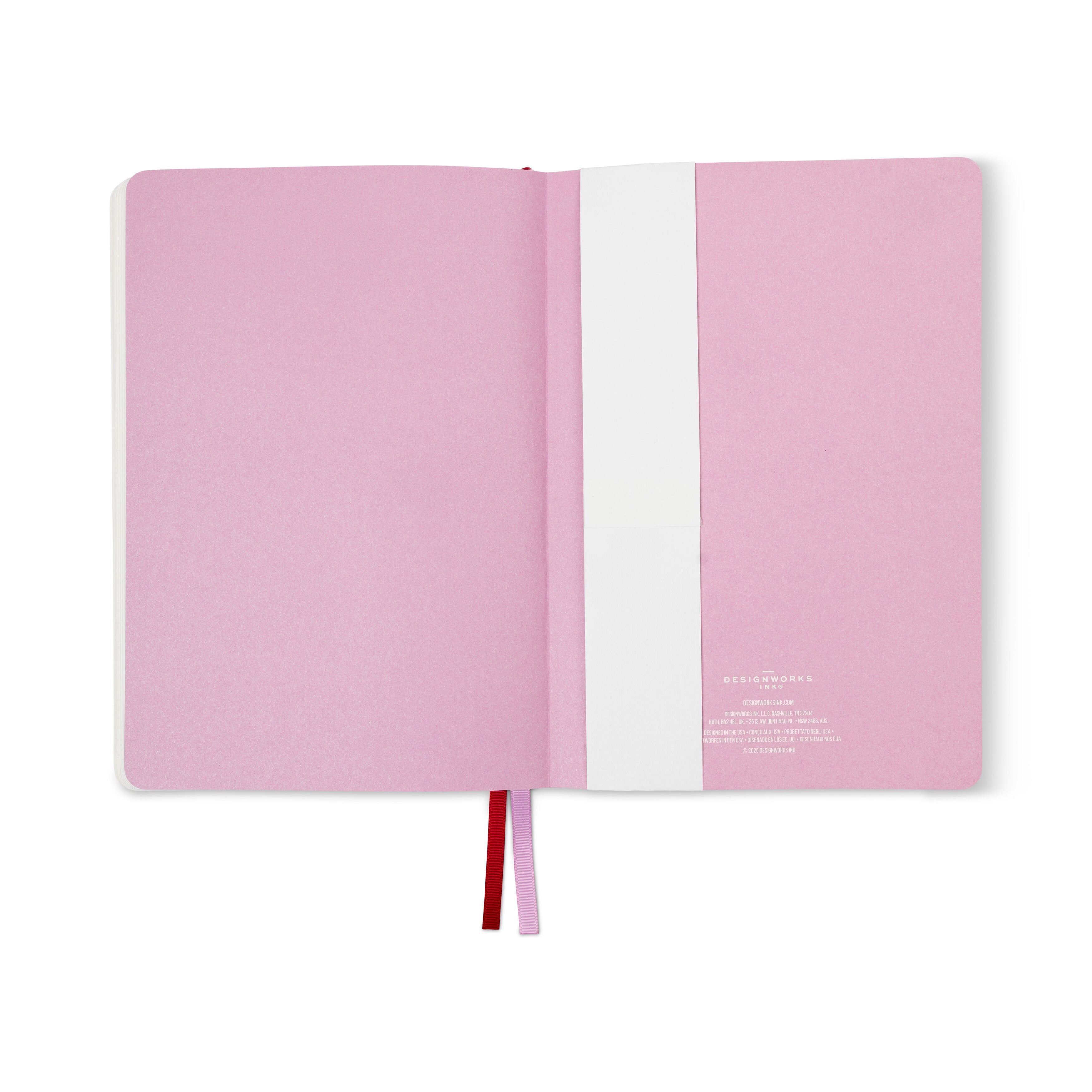 DesignWorks Ink – Marble Soft Cover Cuaderno - Cherry Peach – vista 8