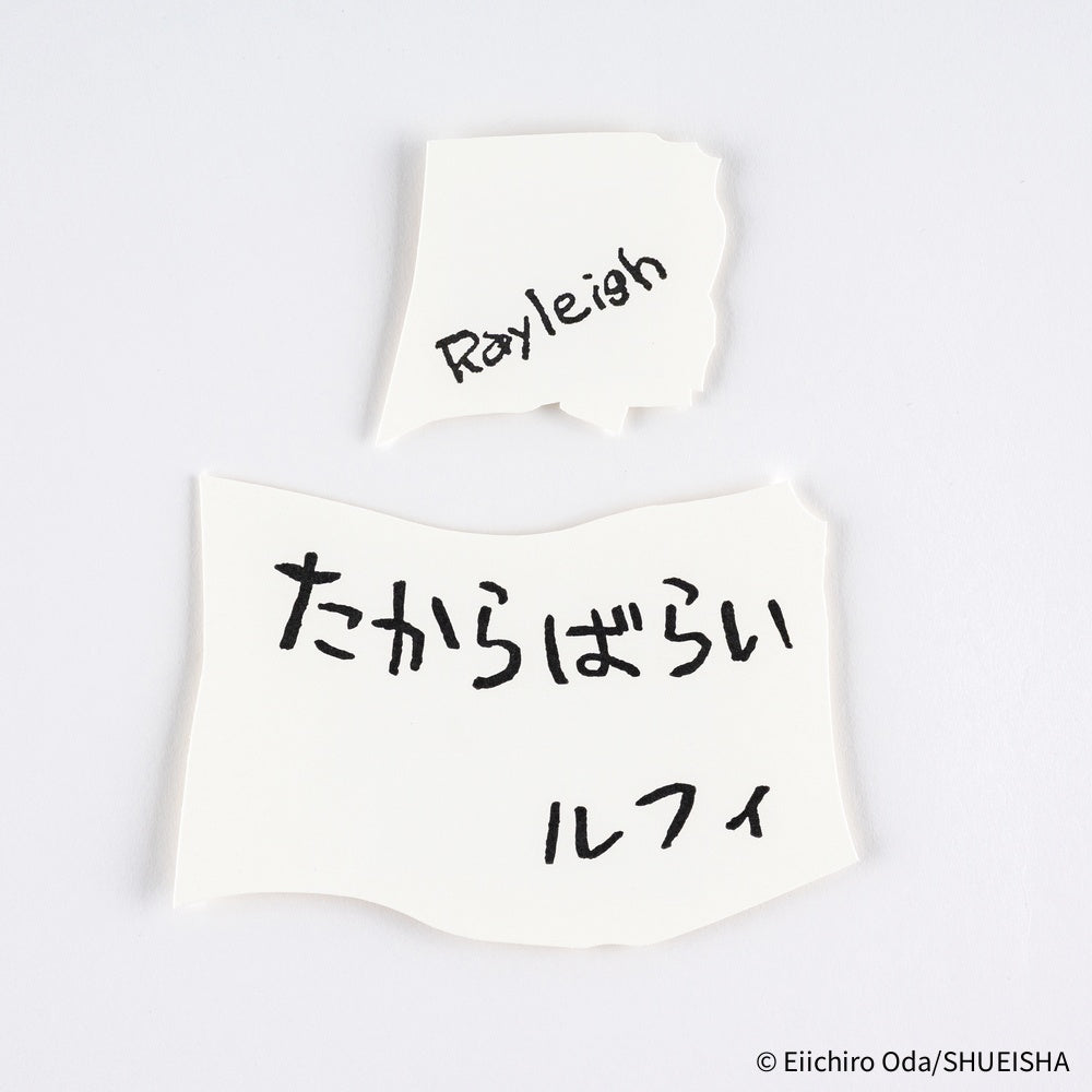 Hobonichi - Set de tarjetas letterpress | ONE PIECE magazine: Vivre Card & Treasure Tab · detalle 2
