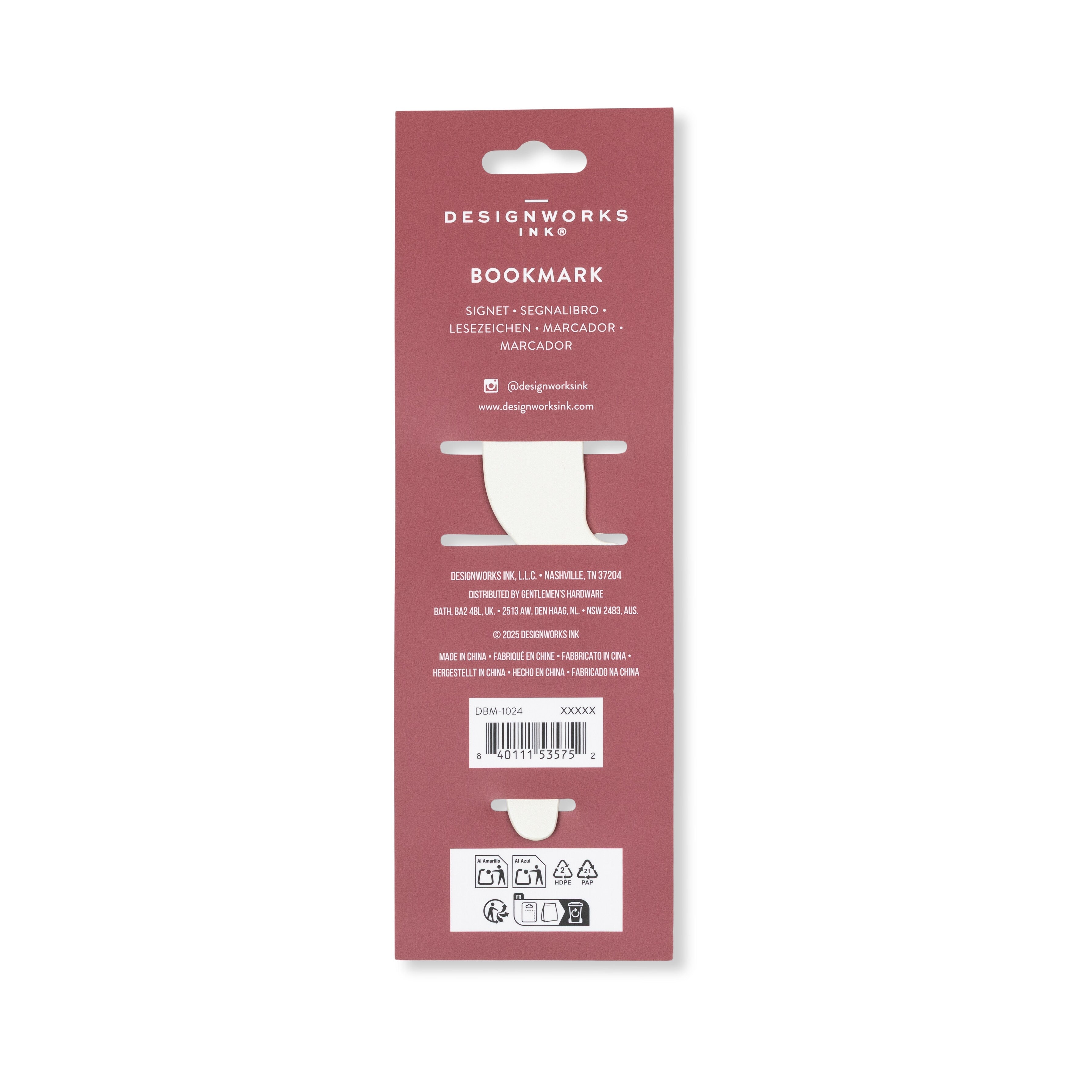 DesignWorks Ink – Framed Floral Marcapáginas - Magnolia – vista 3