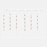 Hobonichi - Agenda Day-Free 2027 A5 en japonés | Mensual y cuaderno · detalle 7