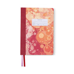 DesignWorks Ink – Marble Soft Cover Cuaderno - Cherry Peach