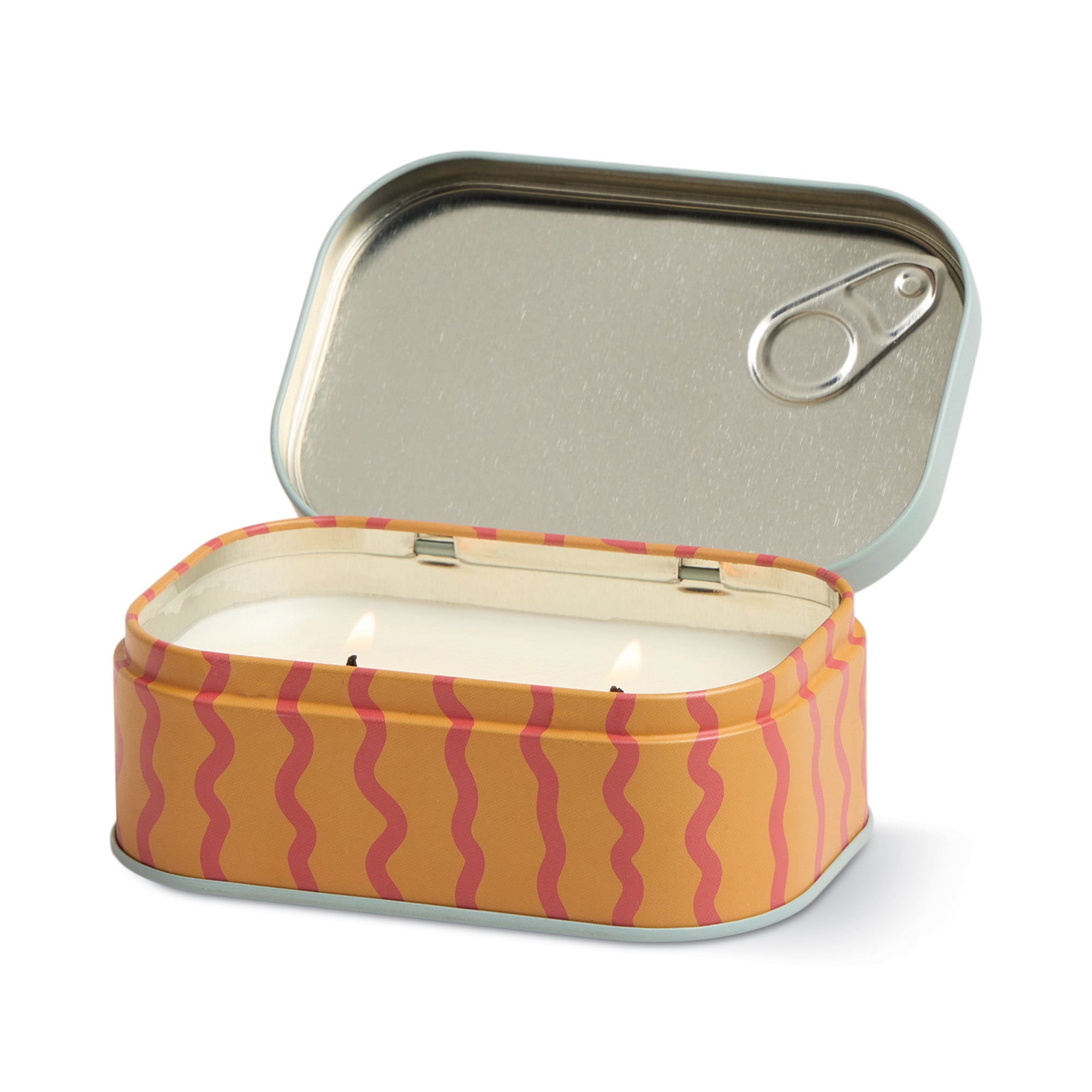 Paddywax – Vela Aromática 4.5oz/127g Printed Tin Candle Bistro | Orange Citrus Spritz – imagen 2