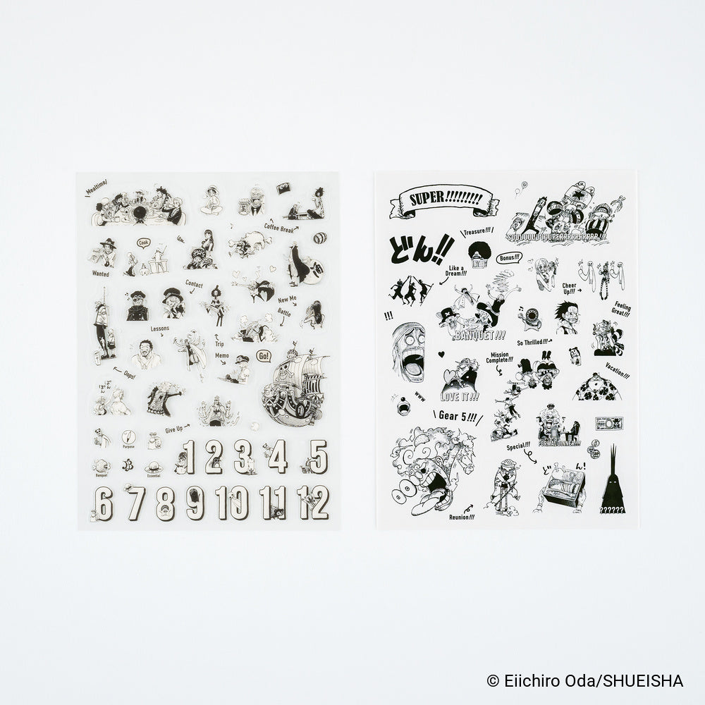 Hobonichi - Pegatinas | ONE PIECE magazine: Daily / SUPER!!!