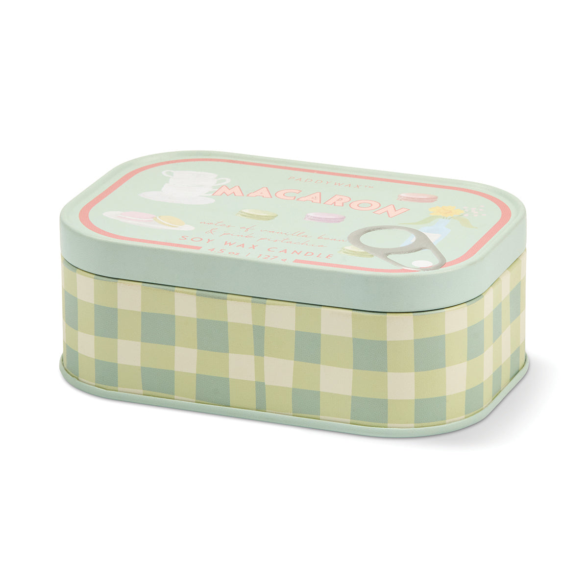 Paddywax – Vela Aromática Bistro 4.5oz/127g | Macaron - Amber & Pistachio – imagen 1