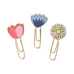 Designworks Ink - Set de 3 Paperclips | Floral